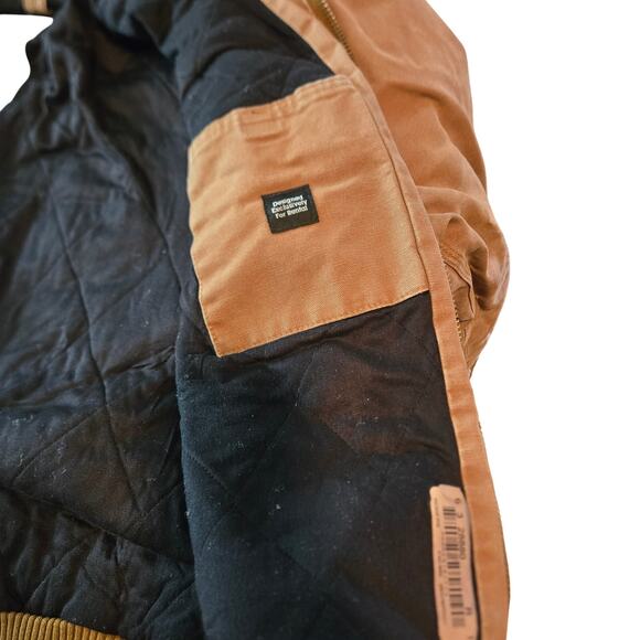 Carhartt Brown made in Mexico duck jacket 376-51 men's size xl - Picture 5 of 8